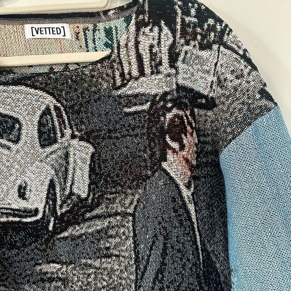 Vetted Tapestry Beatles “Abbey Road” Sweater O/S - Picture 2 of 7